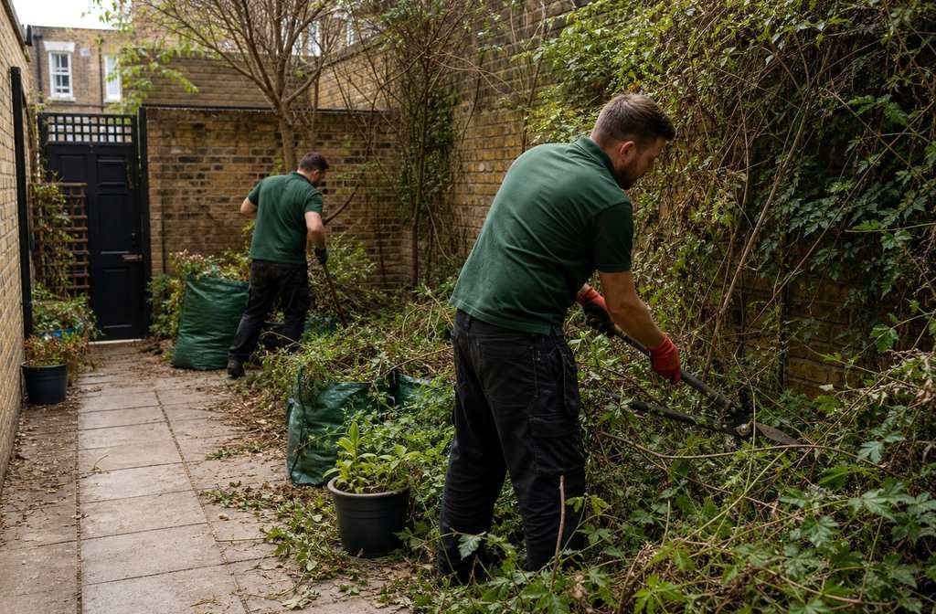 Gardeners in Notting Hill
